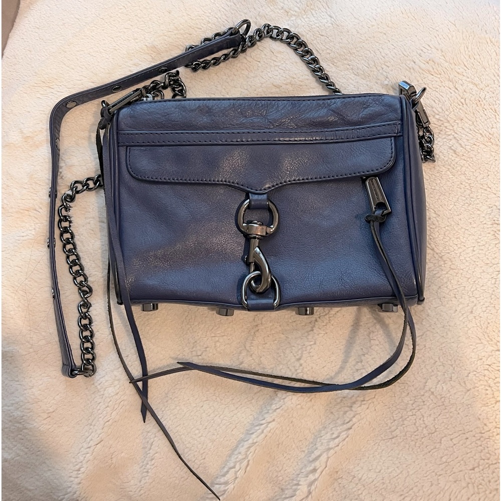 Rebecca Minkoff Navy Crossbody w/ Black Hardware